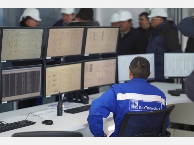 КазТрансГаз построил газоизмерительную станцию «Бейнеу» в Мангистауской области